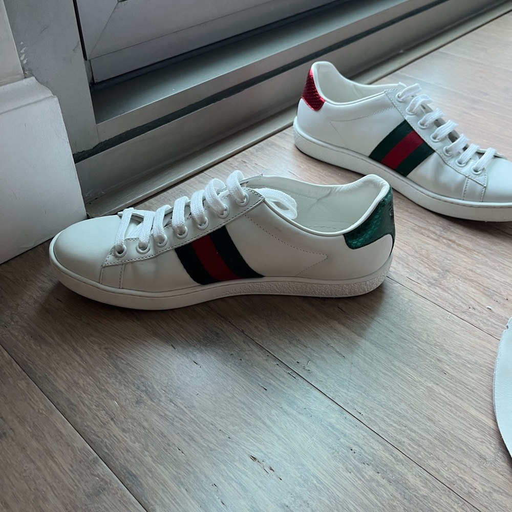 Gucci Ace Bee Sneakers 36.5 (us 7) - Picture 11 of 12